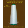Algodón Nº 50 Blanco Roto Egipcio Mercerizado