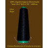 Algodón Nº 50 Negro Egipcio Mercerizado