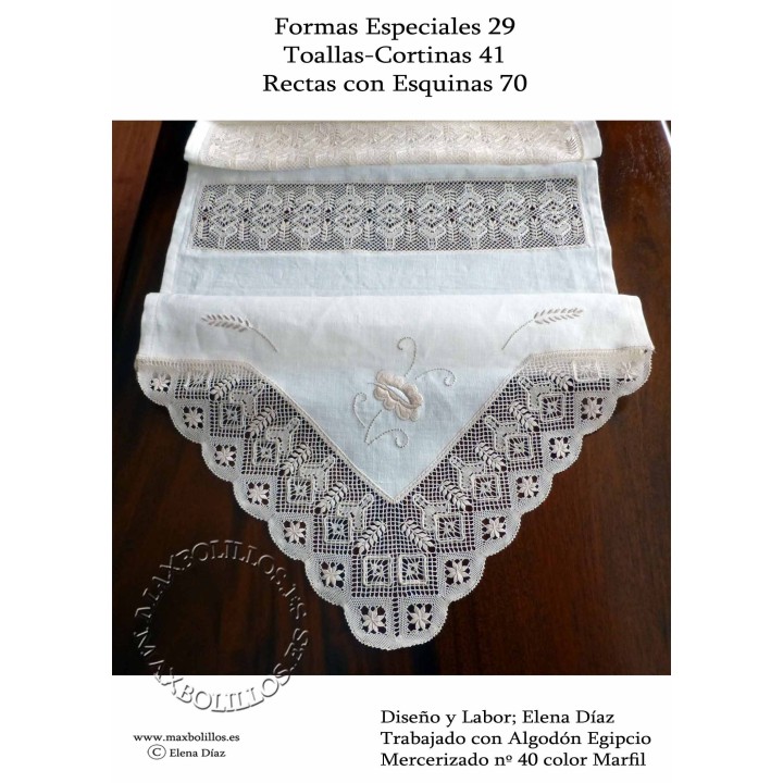 Algodón Nº 40 Blanco Roto Egipcio Mercerizado