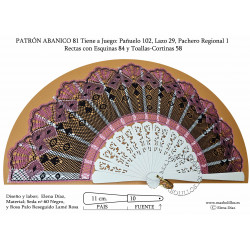 Patrón Abanico 81B