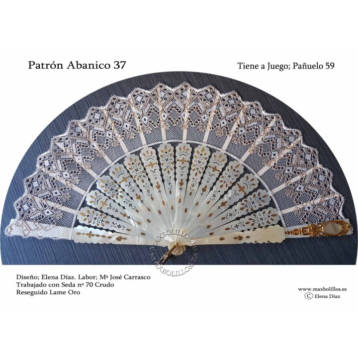 Varillas+Patrón 37 Negro