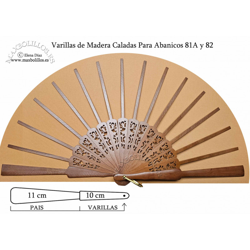 Varillas Rf. 81A y 82 Natural