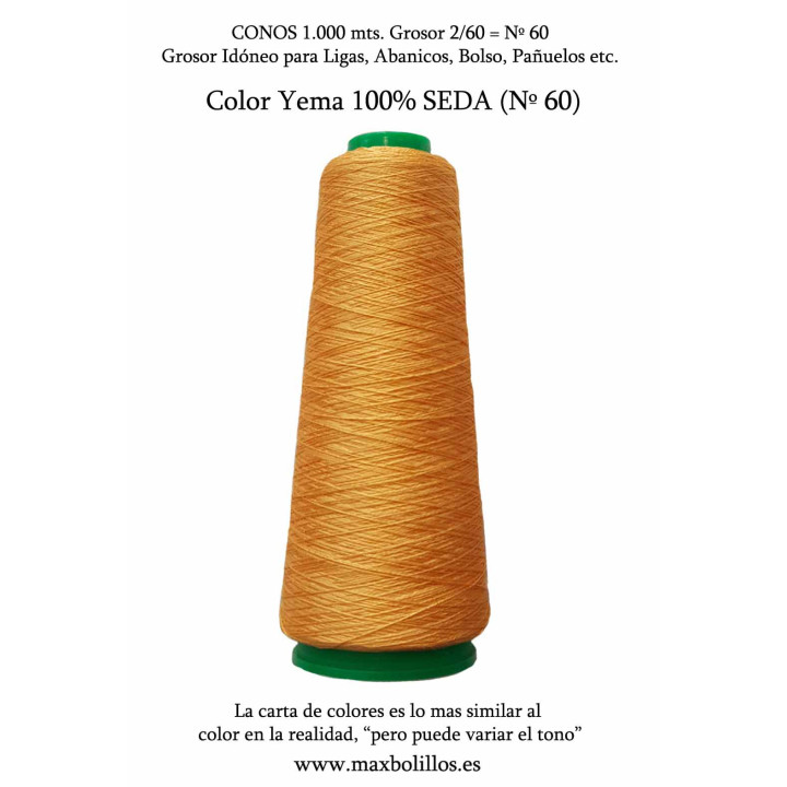 Seda Natural Nº60 Yema