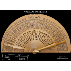 Varillas+Patrón 50 Natural