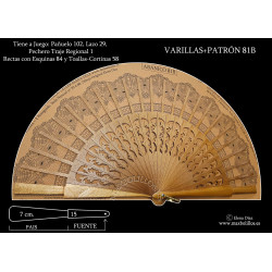 Varillas+Patrón 81B Natural