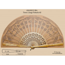 Varillas+Patrón 39A Natural