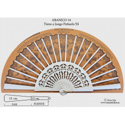 Varillas+Patrón 14 Blanco