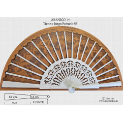 Varillas+Patrón 14 Blanco