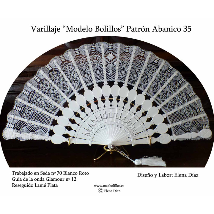 Varillas+Patrón 35A Negras
