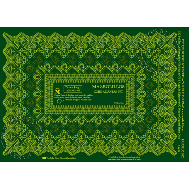 Patrón Pañuelo 68C