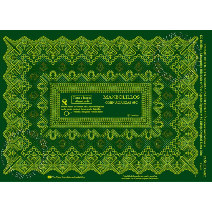 Patrón Pañuelo 68C