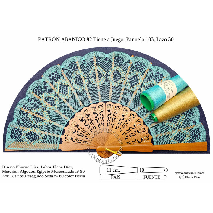 Patrón Abanico 82