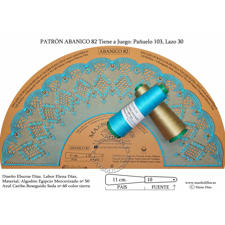 Patrón Abanico 82
