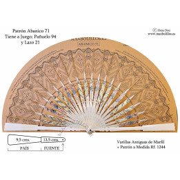Varillas Antiguas 1244 Marfil