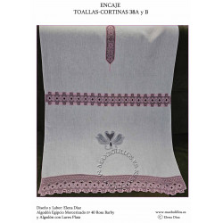Patron Toallas Cortinas 38B Entredós